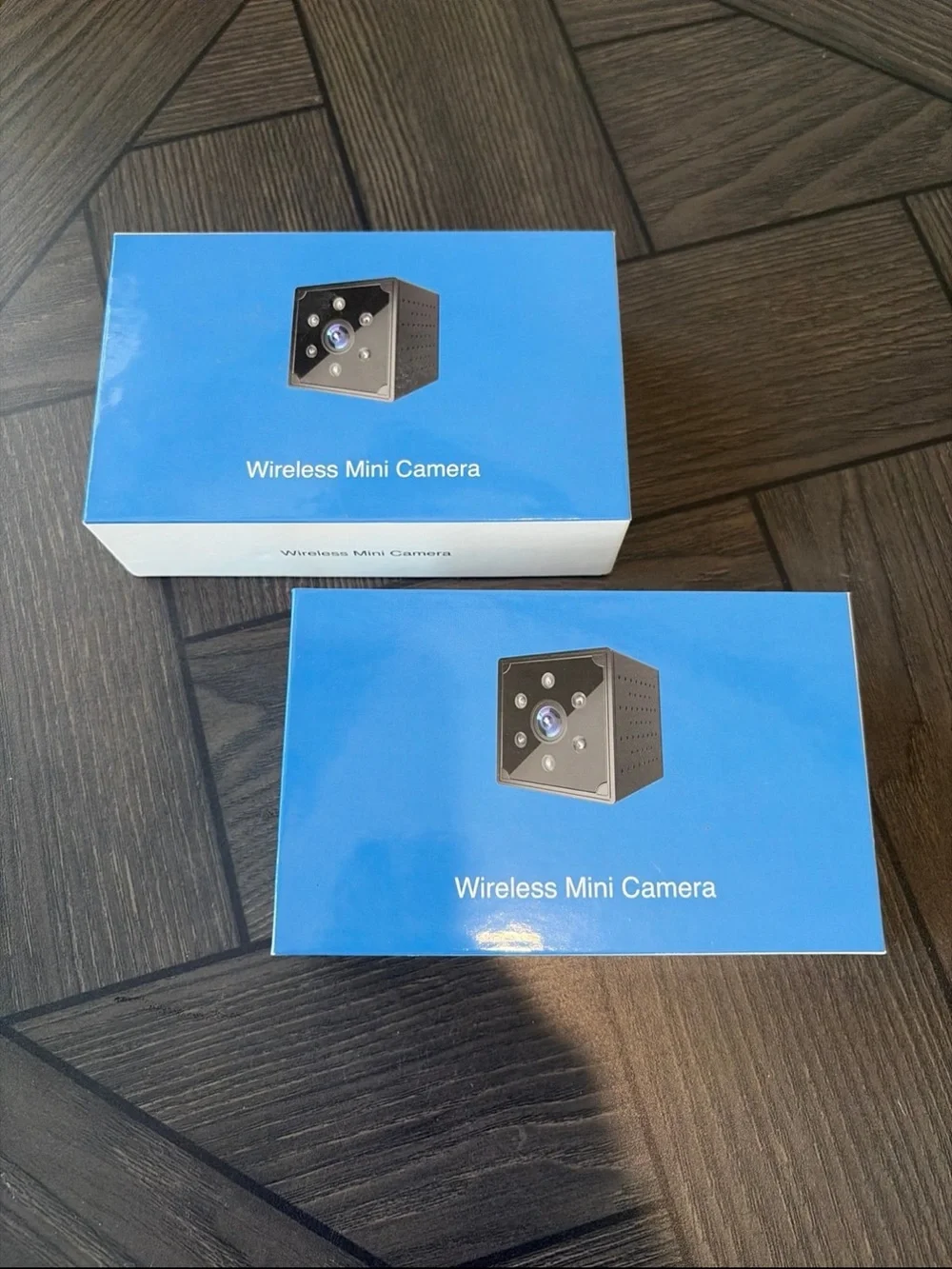 Two Wireless Mini Cameras